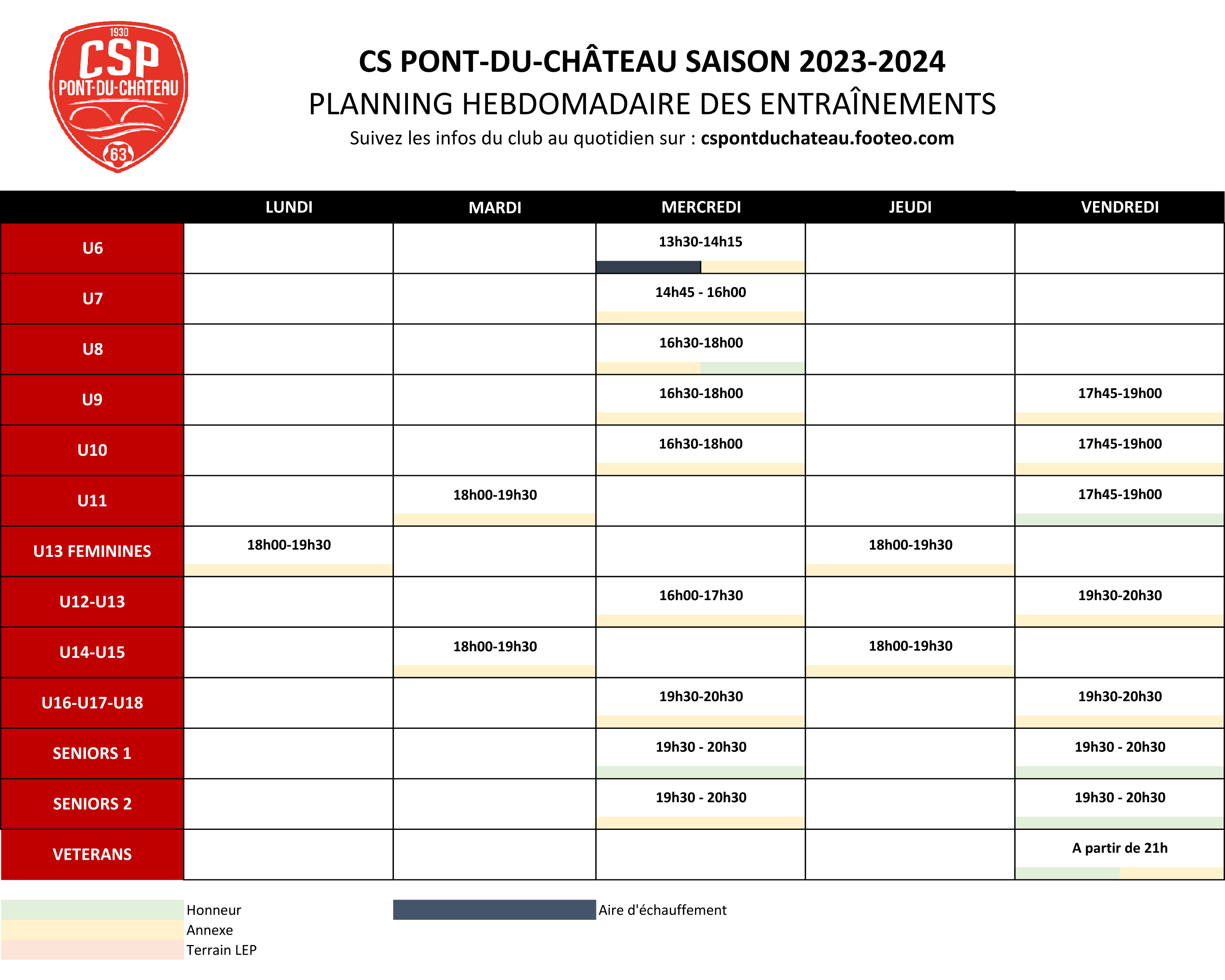 Calendrier Dfco Jeane Lorelle